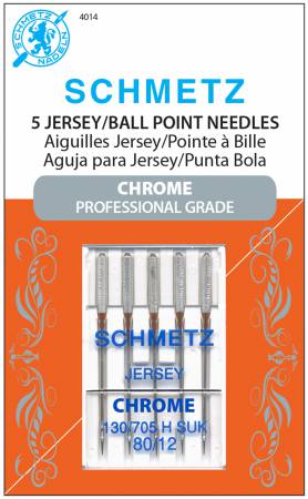 SCHMETZ Jersey CHROME Needles 80/12