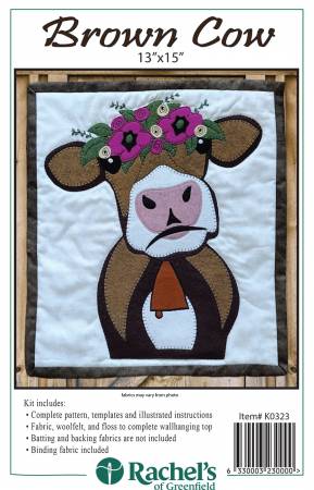 Brown Cow  Wallhanging Kit