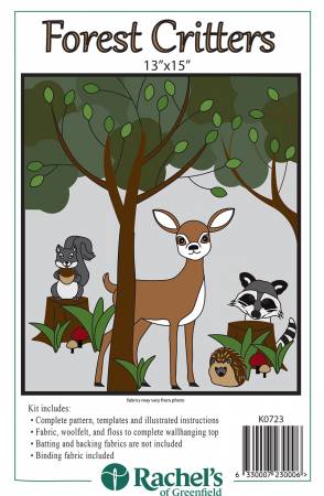 Forest Critters Wallhanging Kit