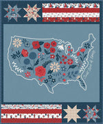 Sweet Land of Liberty Panel Quilt Boxed Kit