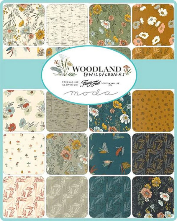 Woodland and Wildflowers Charm Pack