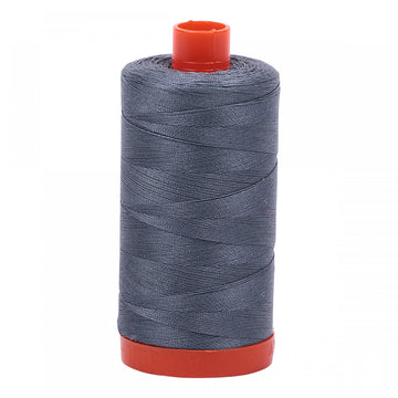 Mako Cotton Thread Solid 50wt 1422yds Dark Gray