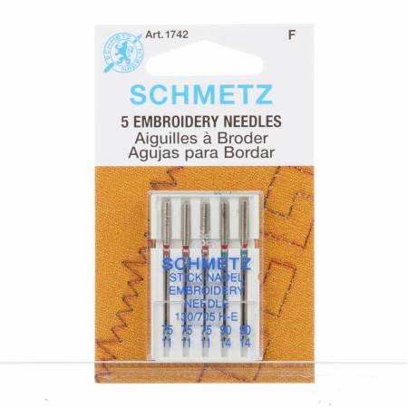 SCHMETZ Embroidery Needles
