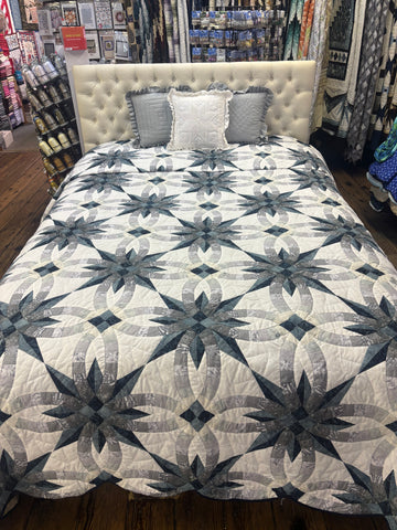 Star Wedding Ring Quilt