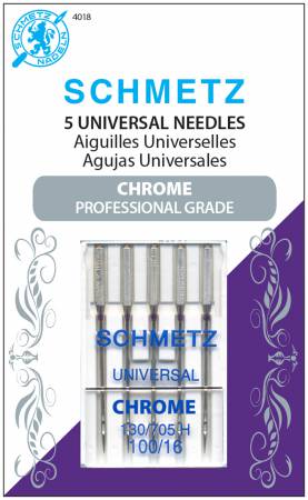SCHMETZ Universal CHROME Needles 100/16