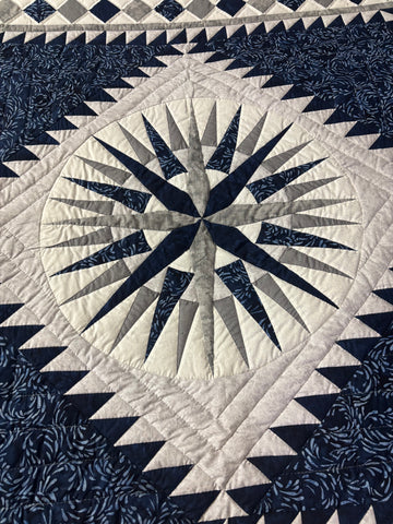 Mariner Wave King Quilt