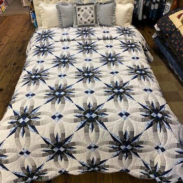 Star Wedding Ring Quilt