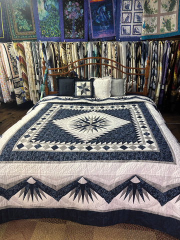 Mariner Wave King Quilt