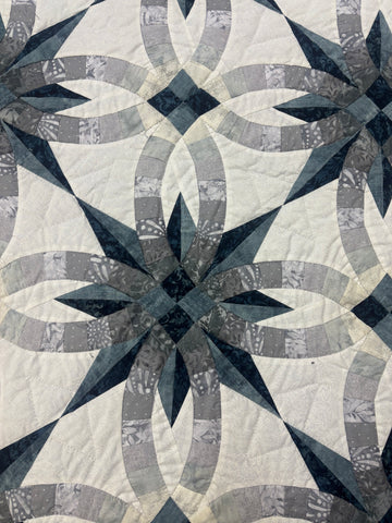 Star Wedding Ring Quilt