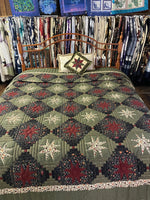 Eight Point Star King Quilt