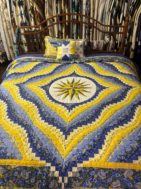Mariners Wave King Quilt