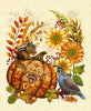 Multi Pumpkin Panel Fall