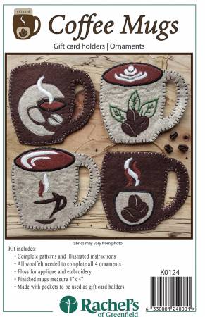 Coffee Mugs Ornament\Gift Card Holder Kit