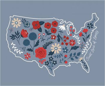 Sweet Land of Liberty Panel Quilt  Kit