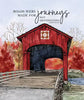Covered Bridges in Fall Panel