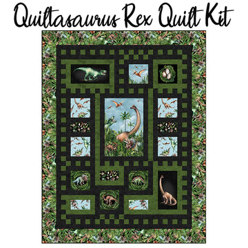Quiltasaurus Rex Quilt Kit