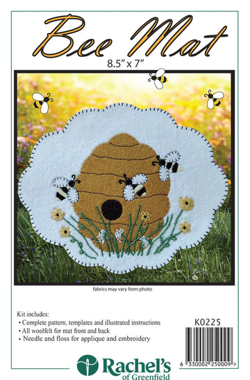 Bee Mat wool Pattern