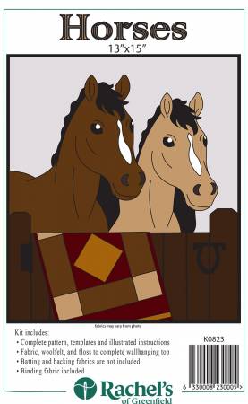 Horses Wallhanging Kit