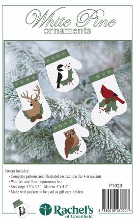 White Pine  Ornaments Patterns