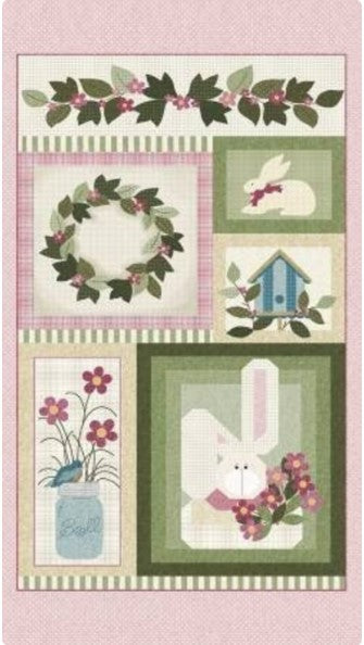 A Wooly Garden panel
