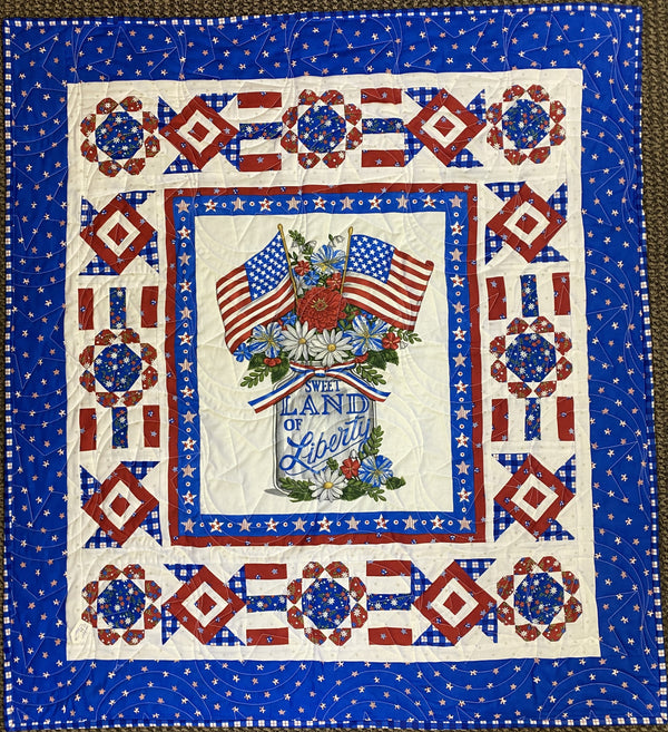 Sweet Land of Liberty Wall Quilt
