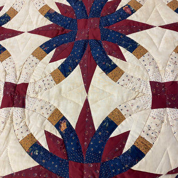 Star Wedding Ring Quilt