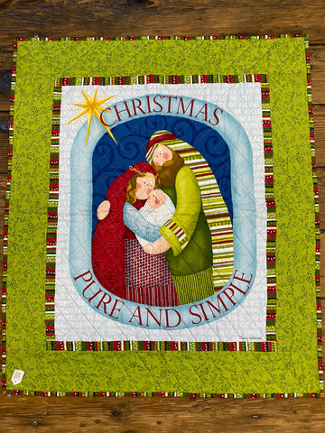 Christmas Pure and Simple Wall Quilt