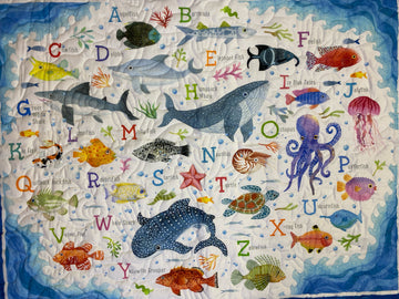 Sea Animals Wall Quilt