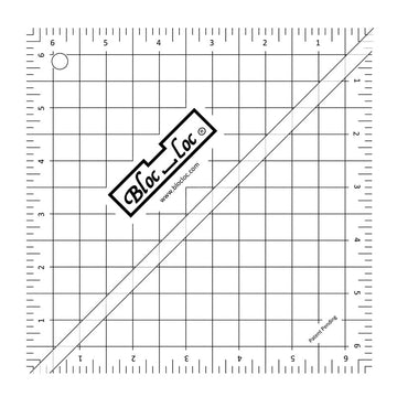 Half Square Triangle Ruler 6.5"