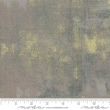 Grunge Grey Couture Metallic 1/2 yard