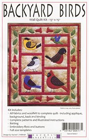 Backyard Birds Wall Quilt Kit