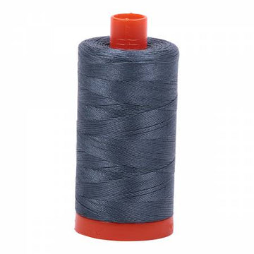 Mako Cotton Thread Solid 50wt 1422yds Medium Grey
