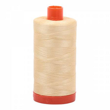 Mako Cotton Thread Solid 50wt 1422yds Champagne