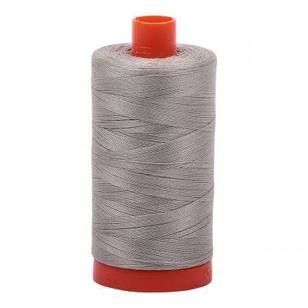 Mako Cotton Thread Solid 50wt 1422yds Light Grey