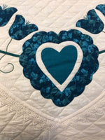 Lacy Heart of Roses