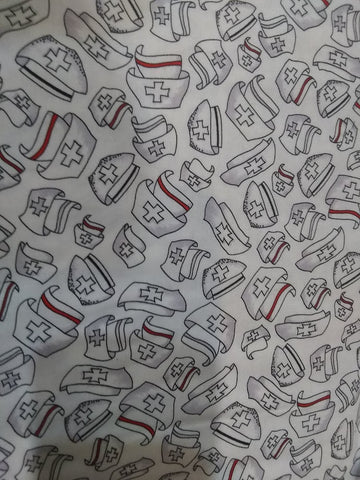 Nurse Hats 1/2 Yard