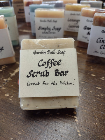 Coffee Scrub Bar Soap