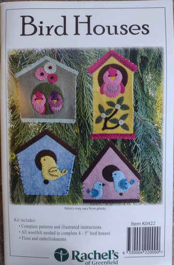 Bird Houses Coaster Kit