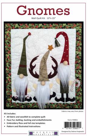 Gnomes quilt Kit