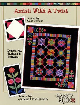 Amish with a Twist Quilt Pattern BOM