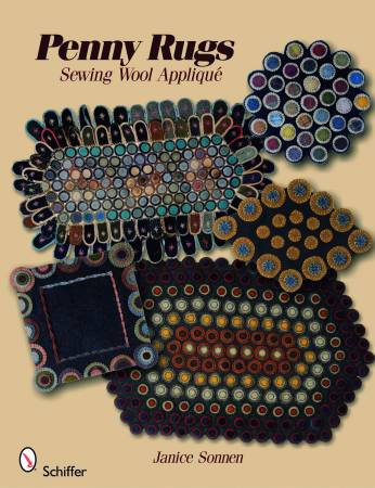 Penny Rugs Sewing Wool Applique Book