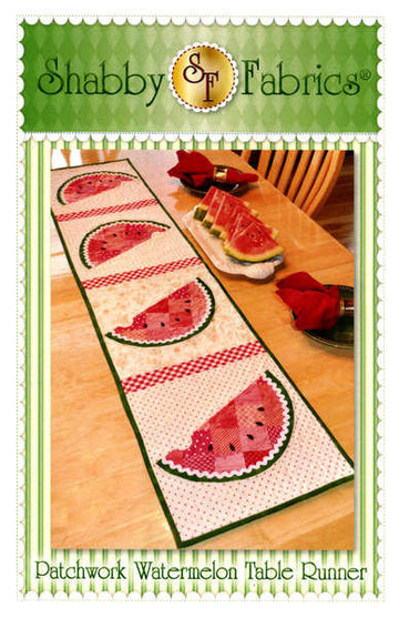 Patchwork Watermelon Table Runner Pattern