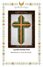 Log Cabin Christian Cross pattern