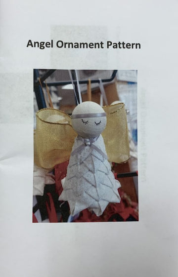 Folded Star Angel Ornament Pattern