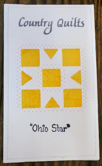Ohio Star Quilted Card