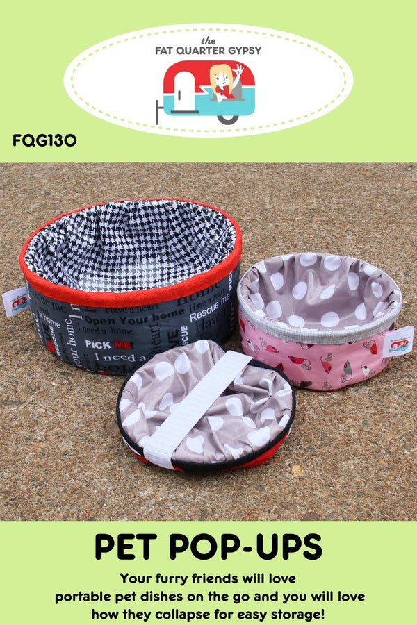 Pet Pop Ups Pattern