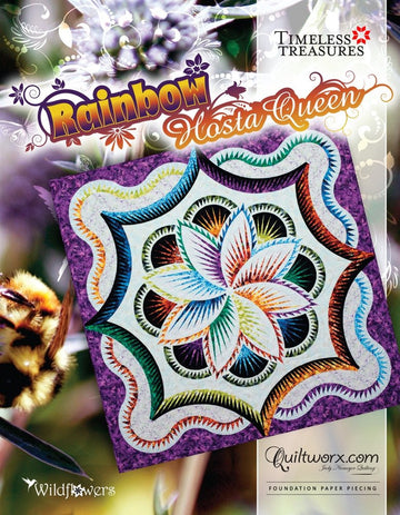 Rainbow Hosta Queen Pattern