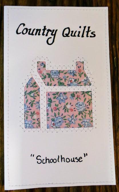 Schoolhouse Quilted Card