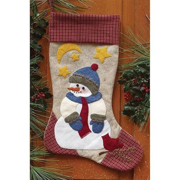 Snowman Stocking Wool Kit