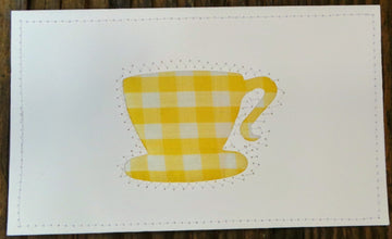 Teacup Quilted Card